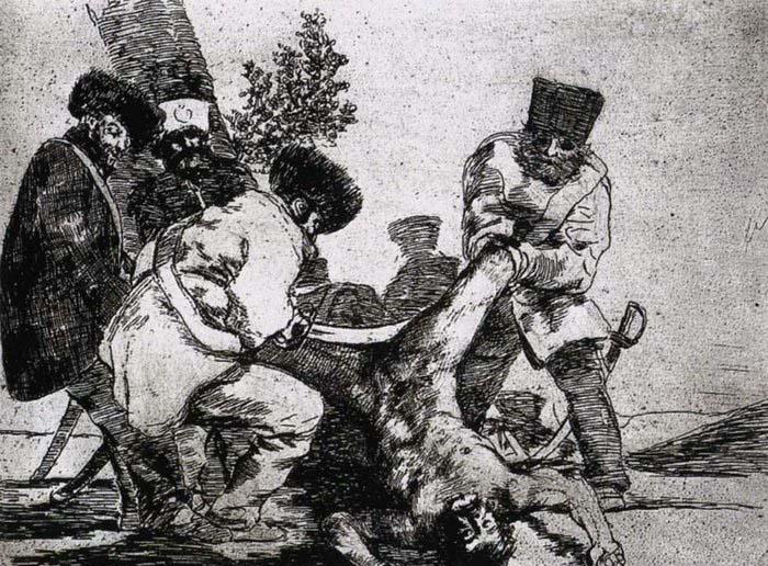 Francisco de goya y Lucientes What more can one do